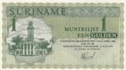Surinam 1 Gulden P.116e -