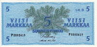 Finland 5 Marka P.106A -