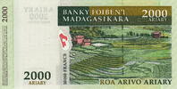Madagascar 2.000 Ariary P.83 -