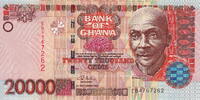 Ghana 20.000 Cedis 2002 P.36a unz 166.83 元 含税 ＋  200.19 元 运费