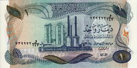 Iraq 1 Dinar P.63 -