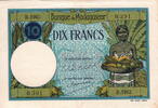 Madagascar 10 Francs 1937 P.36 XF+ 711.21 元 含税 ＋  200.81 元 运费
