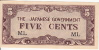Malaya 5 Cent P.M2a -