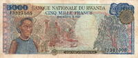 Rwanda 5.000 Francs P.22 -