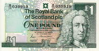 Scotland 1 Pound P.351a -