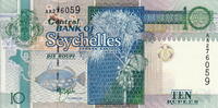 Seychelles 10 Rupees P.36 -