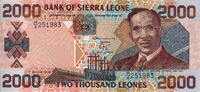 Sierra Leone 2.000 Leones P.25 -