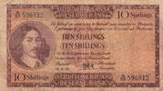 South Africa 10 Shillings tear 6mm P.91d -