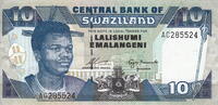 Swaziland 10 Emalangeni P.24a -
