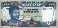 Swaziland 10 Emalangeni 2001 P.29 unz 41.84 元 含税 ＋  200.81 元 运费