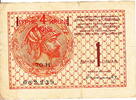 Yugoslavia 4 Kronen on 1 Dinar P.15 -