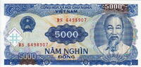 Vietnam 5.000 Dong P.108a -