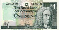 Scotland 1 Pound P.351e -