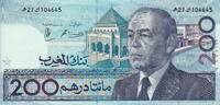 Morocco 200 Dirhams P.66e -