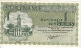 Surinam 1 Gulden P.116h -