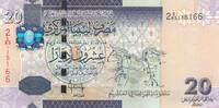 Libya 20 Dinars 2009 P.74 unz 251.02 元 含税 ＋  200.81 元 运费