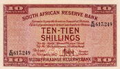 South Africa 10 Shillings P.82e -