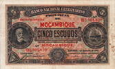 Mozambique 5 Escudos P.83a -