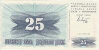 Bosnia-Herzegowina 25 Dinara P.11a -