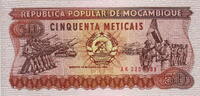 Mozambique 50 Meticais P.129b -