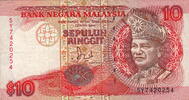 Malaysia 10 Ringgit P.29a -