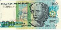 Brazil 200 Cruzeiros P.229 -