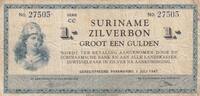 Surinam 1 Gulden P.105d -