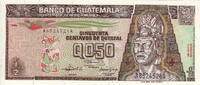 Guatemala 1/2 Quetzal P.79 -