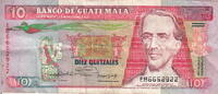 Guatemala 10 Quetzales P.82 -
