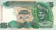 Malaysia 5 Ringgit P.35A -