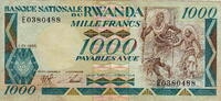 Rwanda 1.000 Francs P.21 -