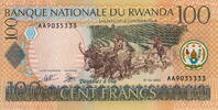 Rwanda 100 Francs P.29 -