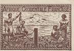 French West Africa 1 Franc P.34b -