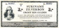 Surinam 1 Gulden P.105c -