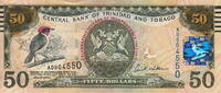 Trinidad & Tobago 50 Dollars P.53 -