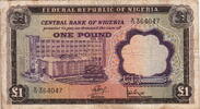 Nigeria 1 Pound P.12a -
