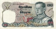 Thailand 20 Baht sin 62 P.88 -