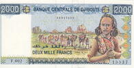 Djibouti 2.000 Francs P.43 -