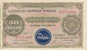 Mozambique 50 Centavos 1914 P.55 XF+ 920.39 元 含税 ＋  200.81 元 运费