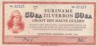 Surinam 50 Cent P.104c -