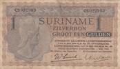 Surinam 1 Gulden P.108b -