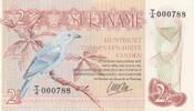 Surinam 2 1/2 Gulden Nr 000788 P.119, -