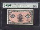 French West Africa 100 Francs PMG 64 P.31a -