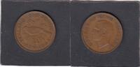 New Zealand 1 Penny TUL BIRD KM.13 -