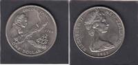 New Zealand 1 Dollar SHIP MAP 1969 KM.40.1 unz 62.75 元 含税 ＋  200.81 元 运费