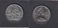New Zealand 50 Cent ENDEAVOUR SHIP 1977 KM.37.1 unz 37.65 元 含税 ＋  200.81 元 运费