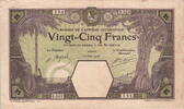 French West Africa 25 Francs P.7Bc -