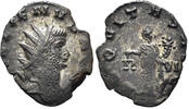 ROMAN AE Antoninianus Gallienus. 253-268 AD. (2.26g, 20mm). Siscia mint. Struck 262 AD. RIC 159 -