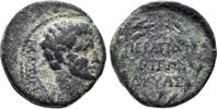ROMAN PROVINCIAL AE Phrygia, Hierapolis. Time of Augustus. 27 BC-14 AD. Fabius Maximus (proconsul). 10/9 BC. AE 14.5mm (2.80g). RPC I 2941 -