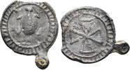 Diverse Byzantine Period. Circa 5th-7th centuries. Pb Amulet (3.30g, 26mm). Cf. Leu Web Auc. 16, lot 3289 -